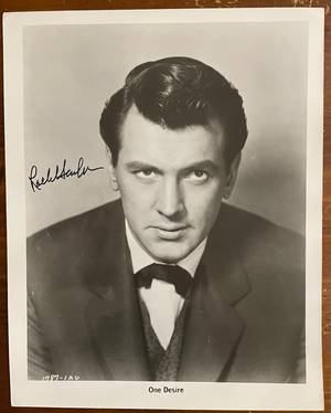 Rock Hudson Signed Autograph 8x10 B&W Glossy Photograph One Desire
