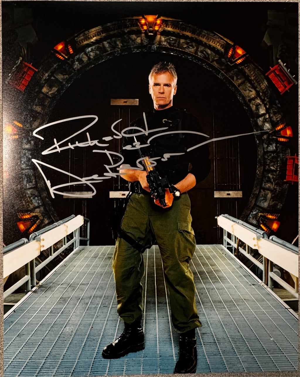 Richard Dean Anderson Stargate Signed Autographed Signature 8x10 Matte Photo COA