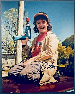 Gaten Martarazzo Stranger Things Signed Autographed 8x10 Matte Photograph COA
