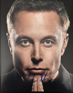 Elon Musk Space-X Signed Autographed Signature 8x10 Matte Photograph COA