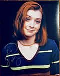 Alyson Hannigan Buffy Signed Autographed Signature 8x10 Matte Photograph COA