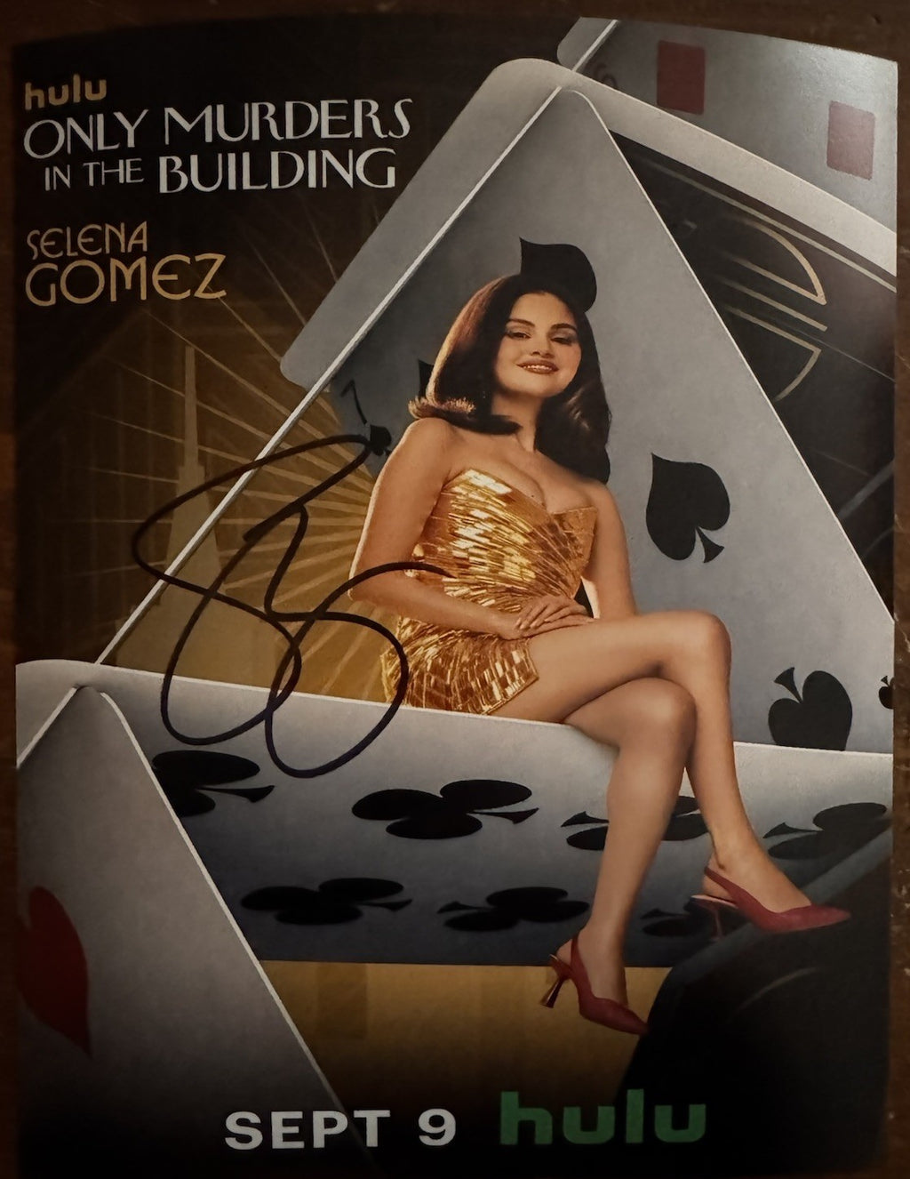 Selena Gomez Signed Autographed 8x10 Matte Only Murders In The Building COA