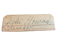 Leslie Howard Signed Autograph Signature 2.5x1 Vintage Cut Paper
