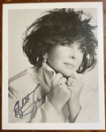 Elizabeth Taylor Signed Autograph Signature 8x10 B&W Glossy Photograph
