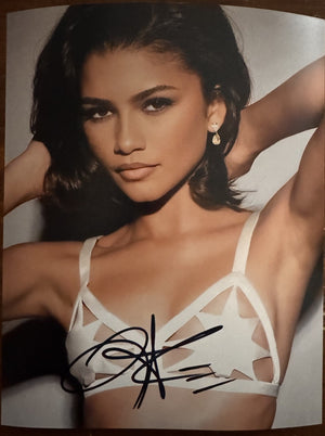 Zendaya Coleman Signed Autographed Signature 8x10 Matte Photograph COA