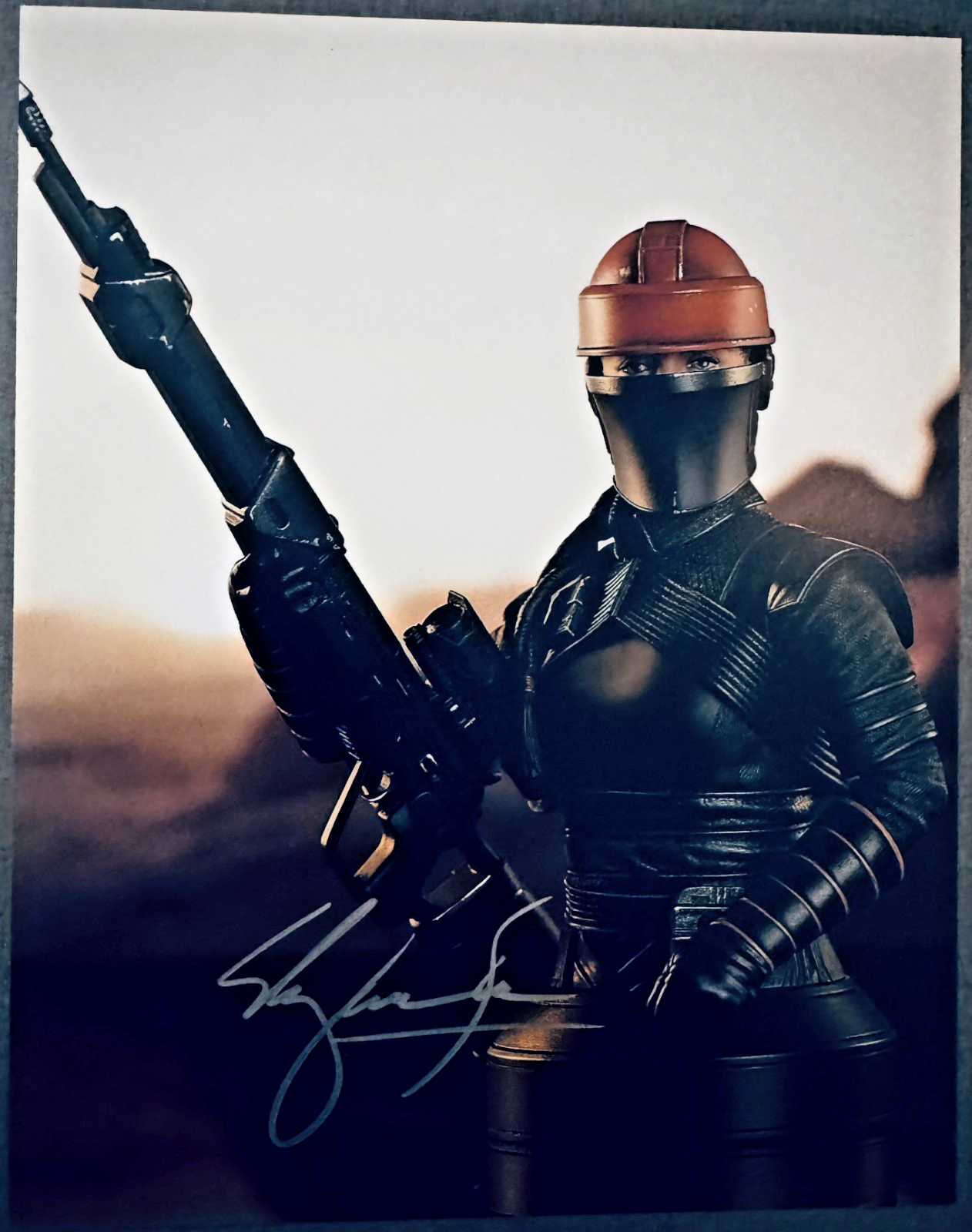 Ming-Na Wen Star Wars Signed Autographed Signature 8x10 Matte Photograph COA