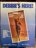 Debbie Reynolds Signed Autograph Signature Official Workout Video Promo Poster