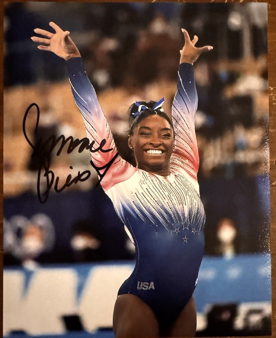 Simone Biles Signed Autographed Signature 8x10 Matte Photograph COA