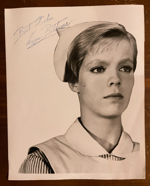 Zina Bethune Signed Autograph Signature 8x10 B&W Glossy Photograph The Nurse