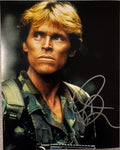 Willem Dafoe Clear & Present Danger Signed Autograph 8x10 Matte Photograph COA