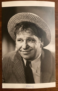 Wallace Beery Signed Autograph Signature 8x5 Vintage Matte B&W Photograph