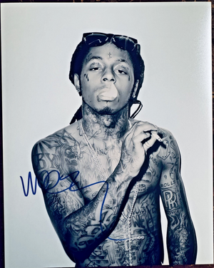 Lil Wayne Signed Autographed Signature 8x10 Matte Photograph COA