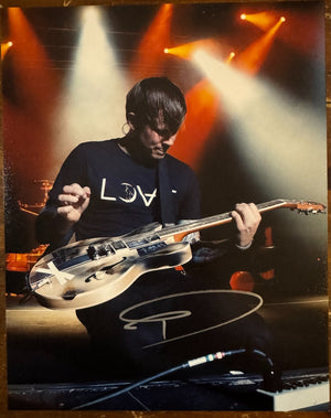 Tom DeLonge Blink-182 Signed Autographed signature 8x10 Matte Photograph COA