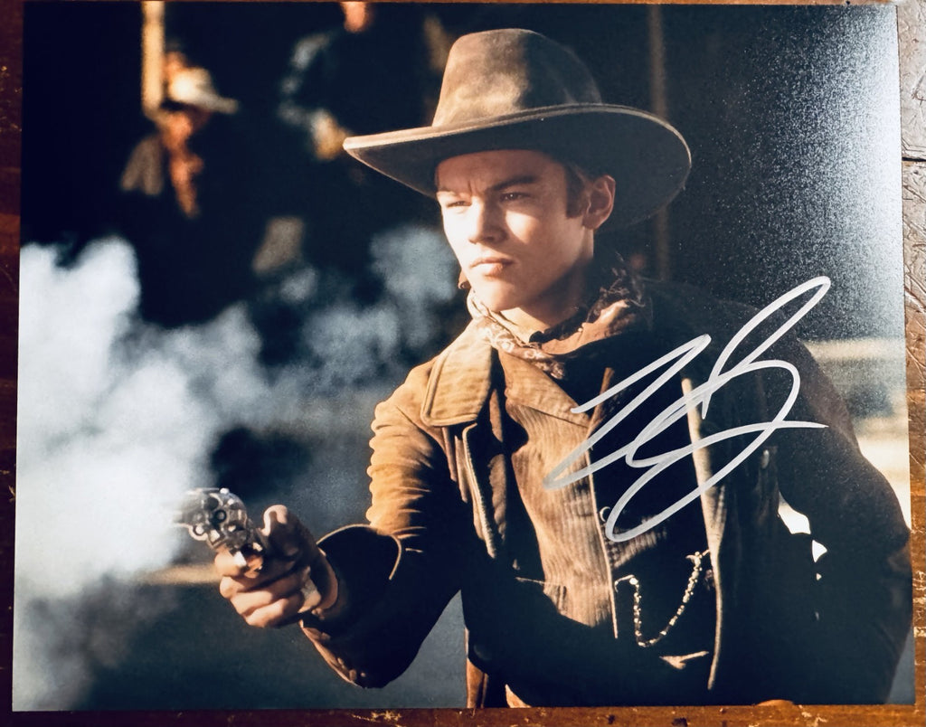 Leonardo DiCaprio Quick & the Dead Signed Autographed Signature 8x10 Matte COA