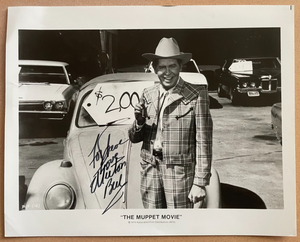 Milton Berle Signed Autograph Signature 10x8 Vintage The Muppet Movie Photograph