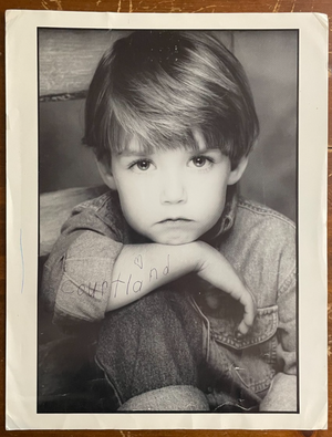 Courtland Mead Signed Autograph 8.5x11 Rare early Signature Little Rascals