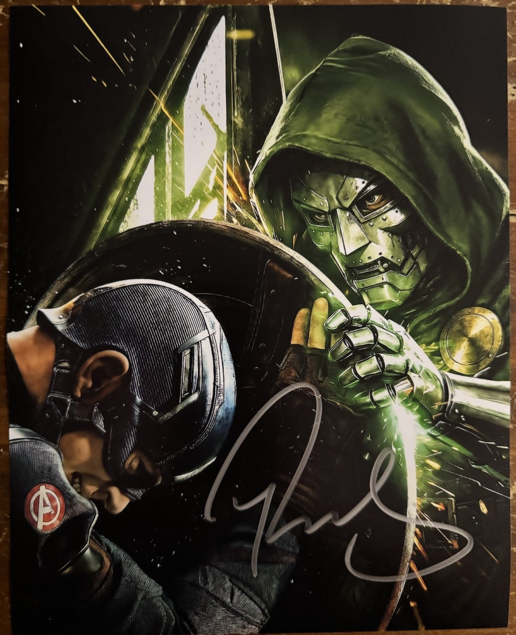 Robert Downey Jr Signed Autograph Signature 8x10 Matte Avengers Photograph COA