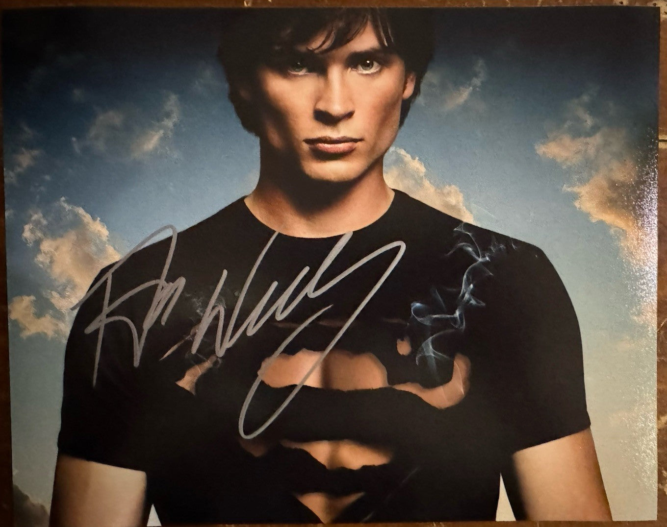 Tom Welling Smallville Signed Autograph Signature 8x10 Matte Photograph COA