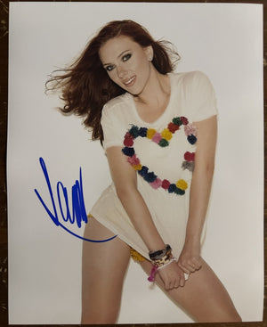 Scarlett Johansson Signed Autograph Signature 8x10 Matte Photograph COA