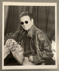 Martin Kove Signed Autograph Signature 8x10 B&W Vintage Photograph Karate Kid