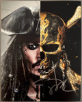 Johnny Depp Pirates of the Caribbean Signed Autographed 8x10 Matte Photo COA