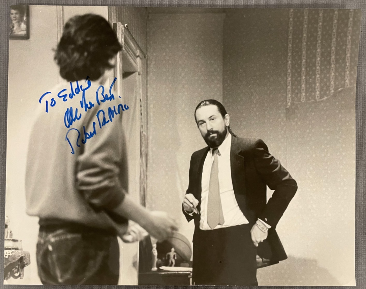 Robert DeNiro Signed Autograph 10x8 B&W Glossy Photograph New York, New York