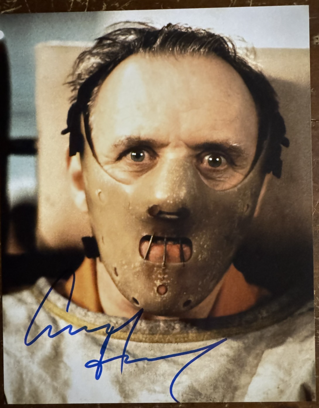 Anthony Hopkins Silence of the Lambs Autographed Signature 8x10 Matte Photo COA