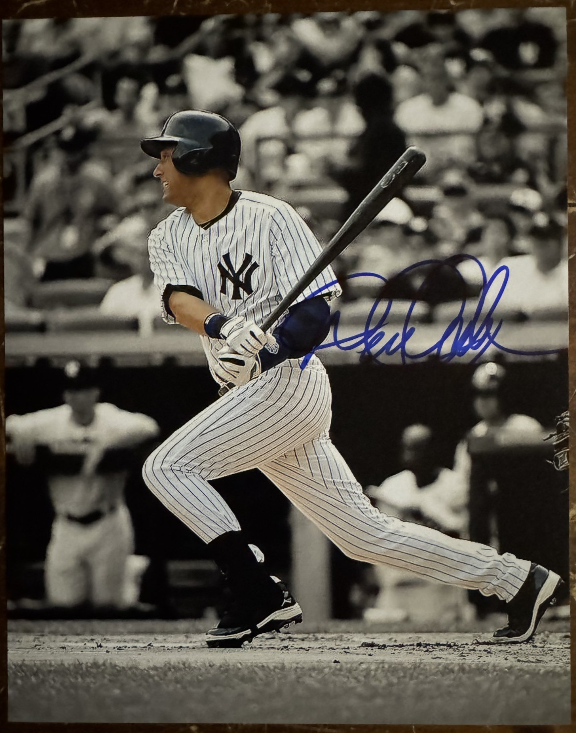 Derek Jeter NY Yankees Autographed Signature 8x10 Matte Photograph COA