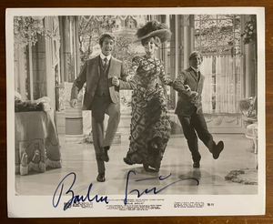 Barbara Streisand Signed Autograph Signature 10x8 B&W Hello, Dolly! Photograph