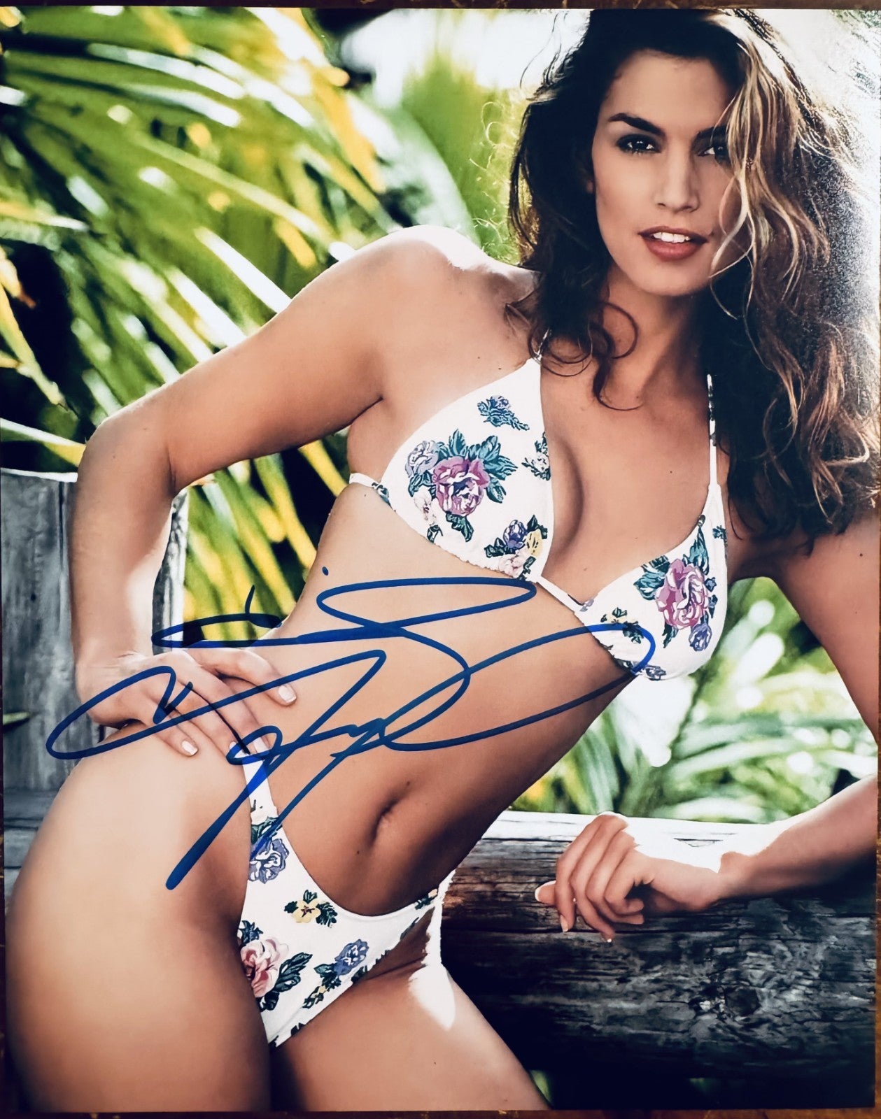 Cindy Crawford Signed Autographed Signature 8x10 Matte Photograph COA