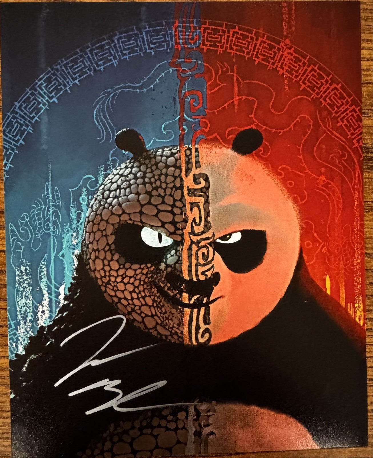 Jack Black Kung Fu Panda Signed Autographed Signature 8x10 Matte Photograph COA