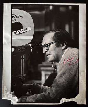 Sidney Lumet Signed Autograph Signature 8x10 Vintage Original Photograph