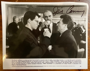 Sean Connery Signed Autograph Signature 10x8 B&W Glossy Family Business Photo