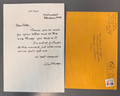 John Sturges Handwritten Letter with Signed Autograph Signature on OG Letterhead