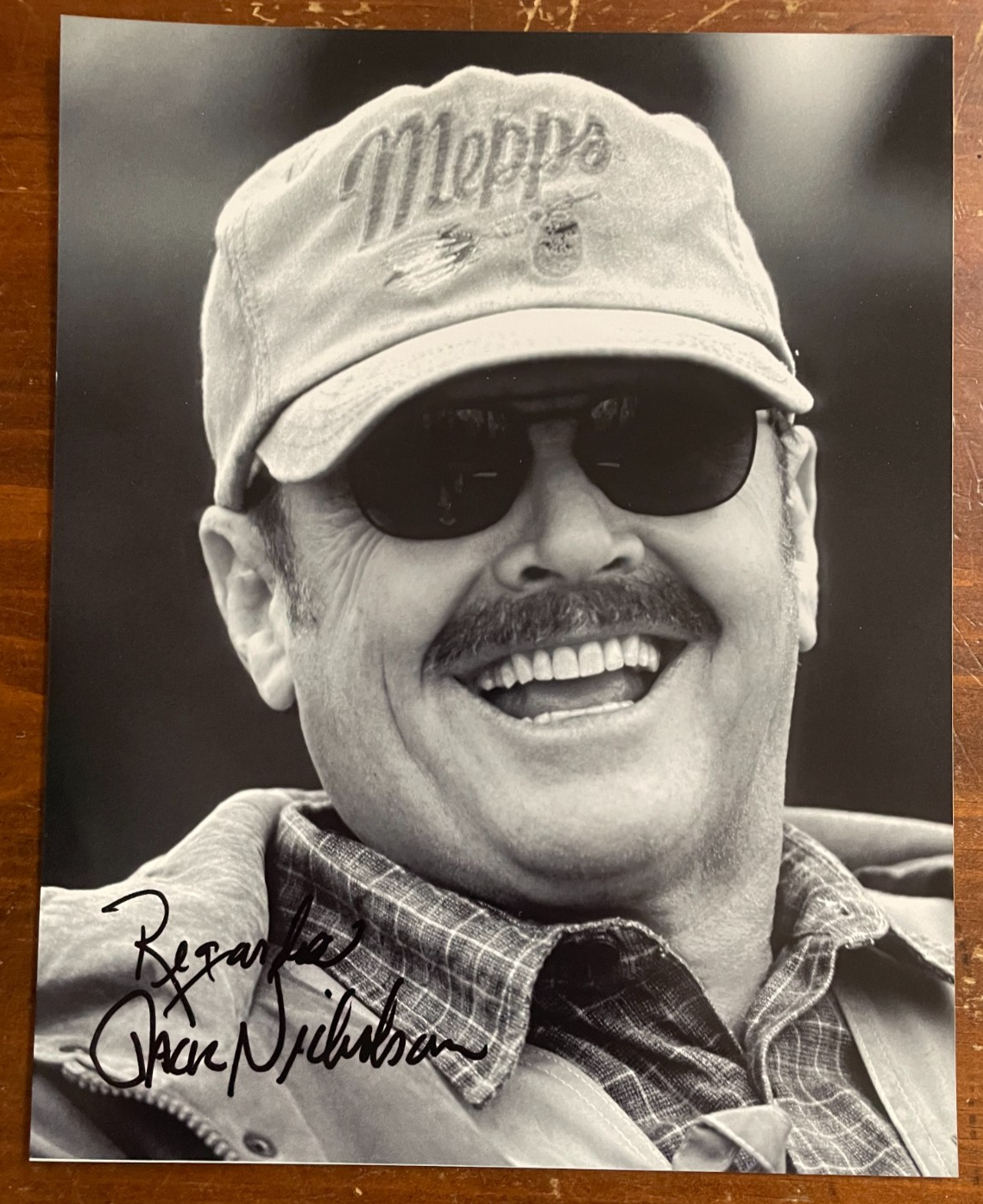 JACK NICHOLSON Signed Autograph 8x10 B&W Glossy Photograph The Pledge