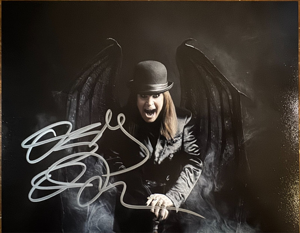 Ozzy Osbourne Black Sabbath Signed Autographed Signature 8×10 Matte Photograph
