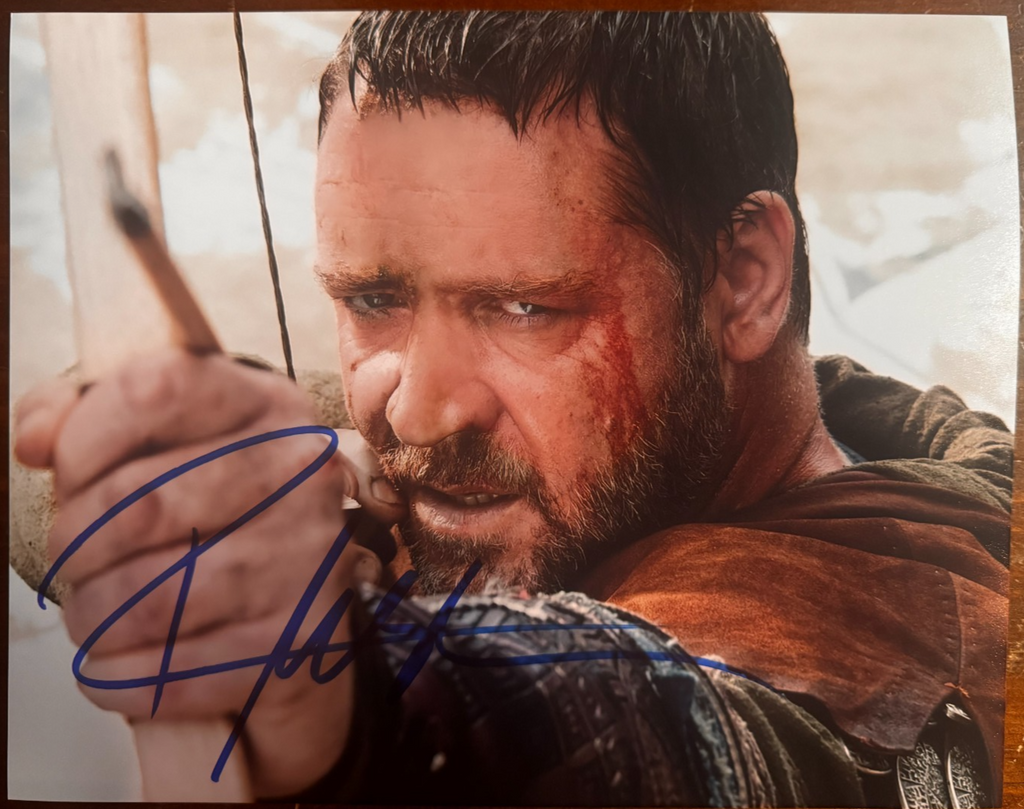 Russell Crowe Gladiator Signed Autographed Signature 8x10 Matte Photograph COA