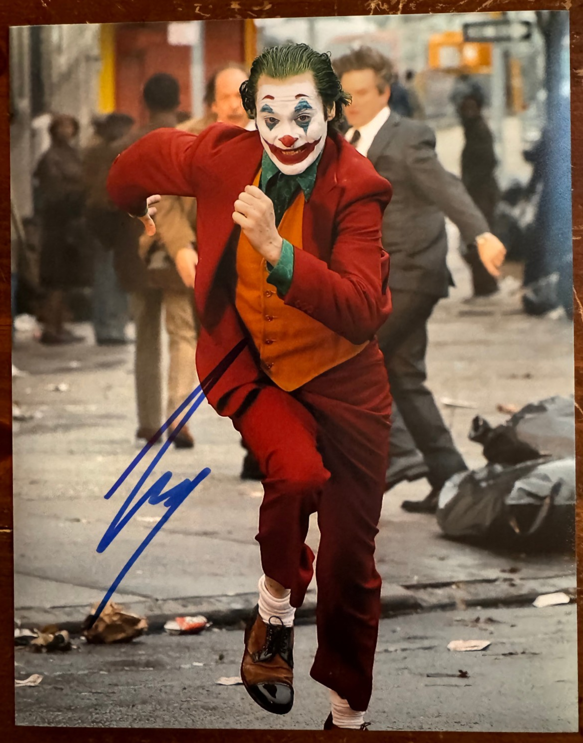 Joaquin Phoenix Joker Signed Autographed Signature 8x10 Matte Photograph COA