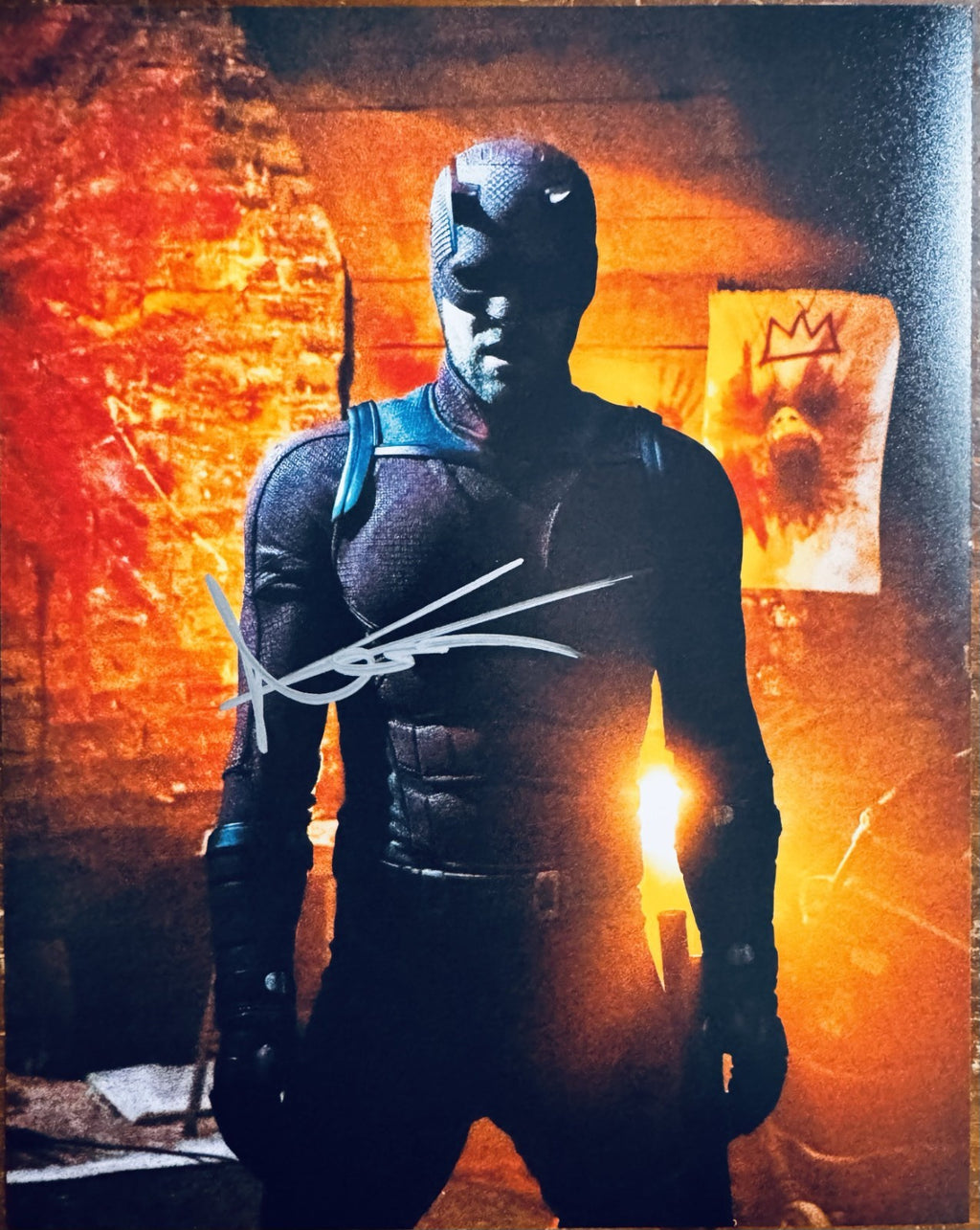 Charlie Cox Daredevil Signed Autographed Signature 8x10 Matte Photograph COA
