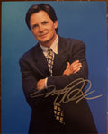 Michael J Fox Signed Autographed Signature 8x10 Matte Photograph COA