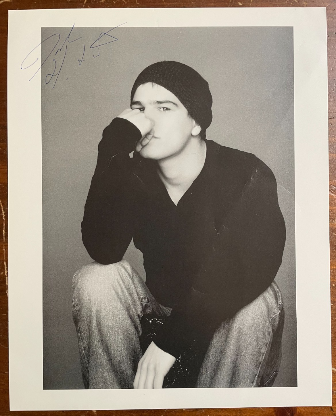 Josh Hartnett Signed Autograph Signature 8x10 B&W Glossy Photograph
