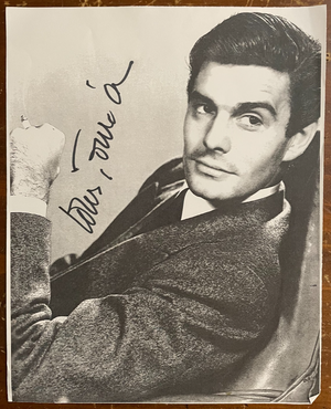 Louis Jourdain Signed Signature Autograph 8x10 B&W Photograph
