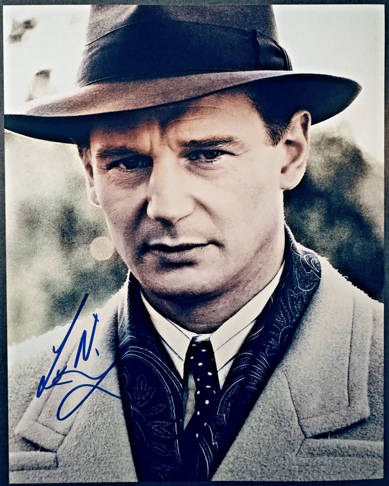 Liam Neeson Signed Autographed Signature 8x10 Matte Photograph COA