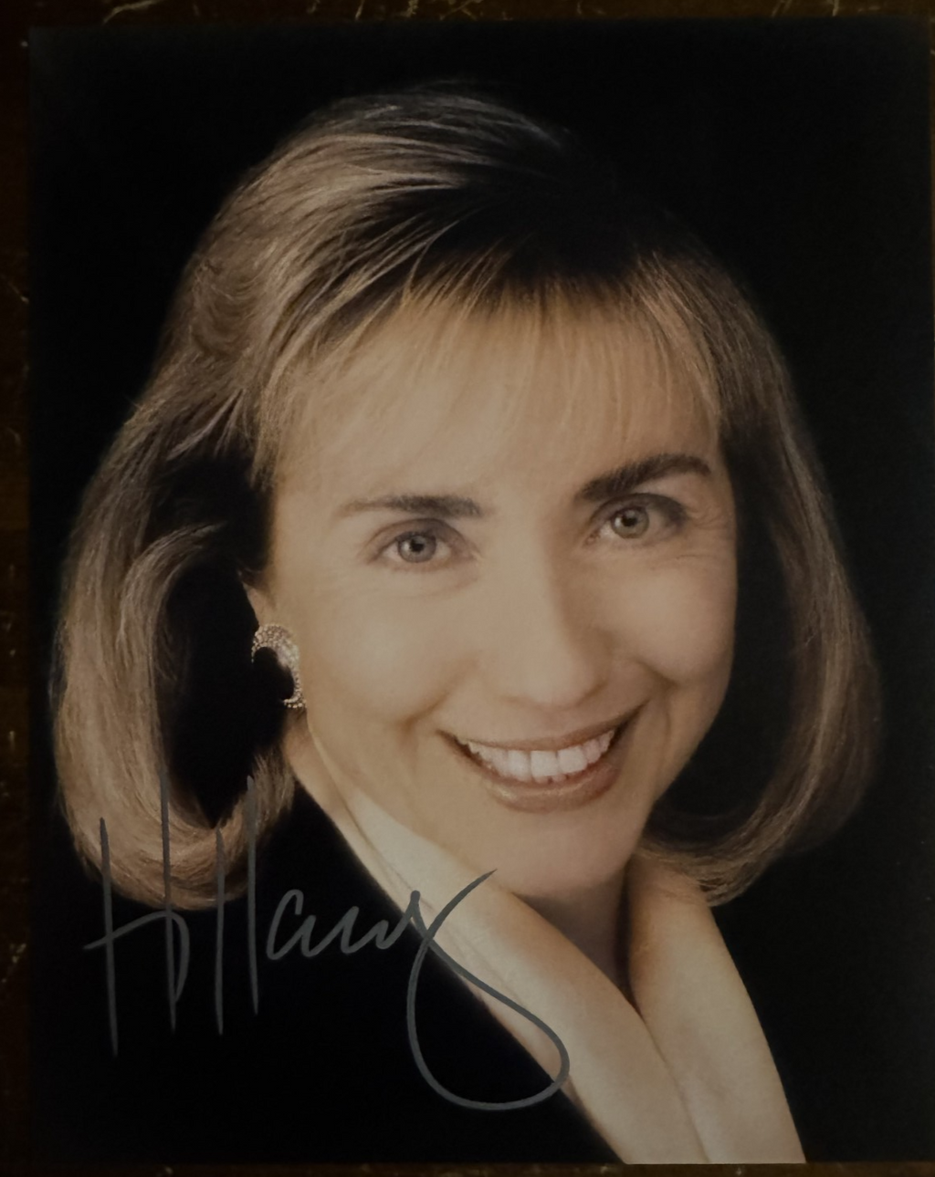 Hillary Clinton Autographed Signature 8x10 Matte Photograph COA