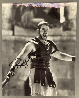 Russell Crowe Signed Autograph 8x10 B&W Glossy Photograph The Gladiator