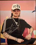Peso Pluma Autographed Signature 8x10 Matte Photograph COA