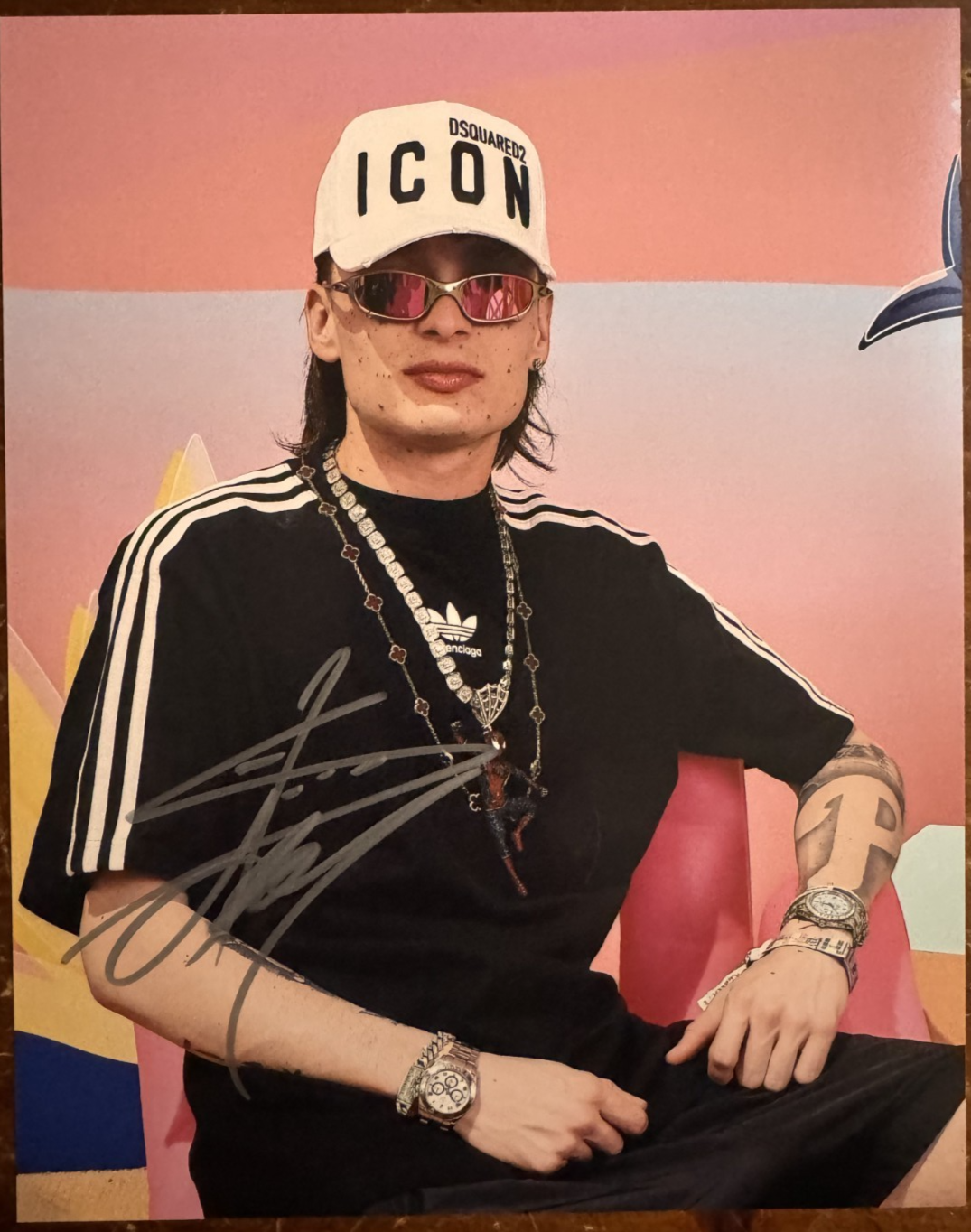 Peso Pluma Autographed Signature 8x10 Matte Photograph COA