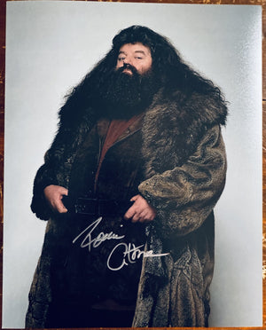 Robbie Coletrane Harry Potter Signed Autographed Signature 8x10 Matte Photo COA