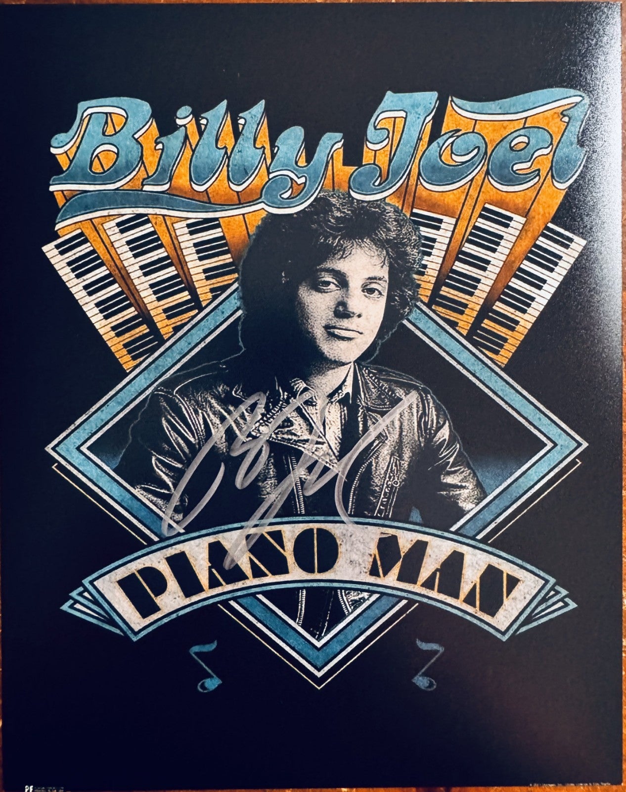 Billy Joel Signed Autographed Signature 8x10 Matte Photograph COA