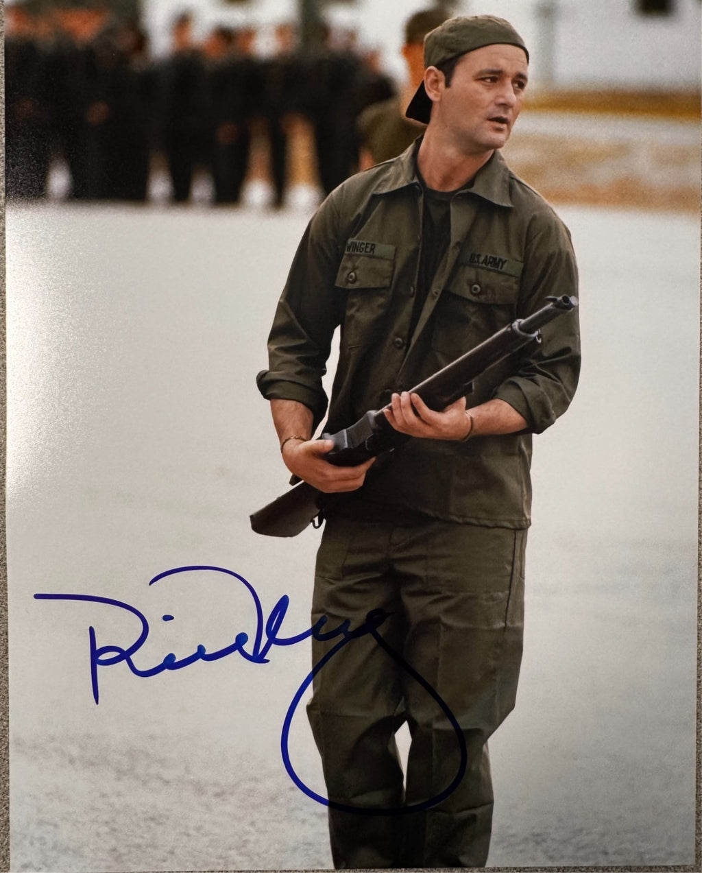 Bill Murray Stripes Signed Autographed Signature 8x10 Matte Photograph COA